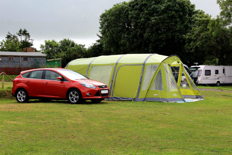 Car and Tent